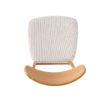 Brilliantine Dining Chair With Cushion And Wood Frame (Set of 2) - Light Beige / Natural Oak - Image 9