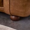 Marlon - Luxury Italian Leather Sofa - Brown / Rustic - Image 6
