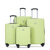 Luggage 4 Piece Lightweight Suitcase With Rotating Wheels, 24" And 28" With Tsa Lock, (16/20/24/28) - Fluorescent Green - Image 12