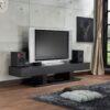 Follian - TV Stand - Black - Image 7