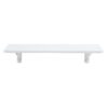 Laundry Room Folding Table Wall Mounted Folding Table For Small Spaces, Fold Down Desk, Workbench, Addition To Garage & Shed - White - Image 17