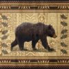 Nature's Nest - 2'7" X 7'3" Lodge Area Rug - Black - Image 5