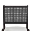 Modern 6 Piece Extendable Dining Table Set With 4 Wicker Back Upholstered Dining Chairs And Long Bench, 2 Removable Leaf - Espresso - Image 25