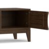 Harper - Low TV Media Stand - Walnut Brown - Image 7