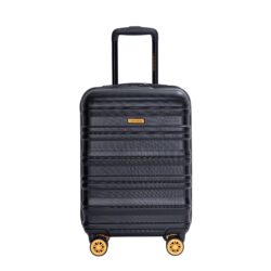 Carry On Luggage Airline Approved Carry On Suitcase With Tsa Approved Carry On Luggage With Wheels Carry On Bag Hard Shell Suitcases - Black