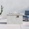 Propane / Gas Outdoor Fire Pit Table - Gray - Image 4