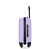 20" Carry On Luggage Lightweight Suitcase, Spinner Wheels - Lavender Purple - Image 11