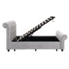 Hartfried - Queen Size Upholstered Storage Bed - Beige - Image 8