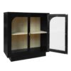 Storage Cabinet With Door For Living Room, Dining Room, Study - Black - Image 13