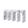 Fritzy - Engineered Stone Console Table - Marble - Image 3