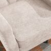 Accent Chair, Living Room Chair, Footrest Chair Set With Vintage Brass Studs, Button Tufted Upholstered Armchair For Living Room, Comfy Reading Chair For Bedroom, Reception Room - Beige - Image 9