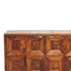 Solis - Carved 4 Door Sideboard - Brown - Image 7