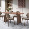 Hadasa - Dining Table - Walnut - Image 4