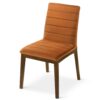 Ines - Dining Chair (Set of 2) - Brown / Burnt Orange - Image 8
