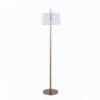 Casper - Contemporary Floor Lamp - Gold / Off White - Image 5