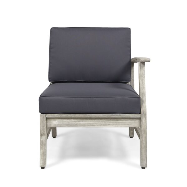 Perla - Right Armchair - Gray