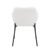 Daniella - Contemporary Dining Chair (Set of 2) - Black / White - Image 5