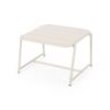 Outdoor Side Table With Metal Frame - White - Image 4