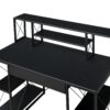 Amiel - All Purpose Writing Desk - Black - Image 6