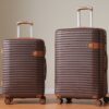 4 Piece Luggage Set Suitcase Set, Abs Hard Shell Lightweight Expandable Travel Luggage With 4 Packing Cubes, Tsa Lock, Spinner Wheels (16 / 20 / 24 / 28) - Brown - Image 9