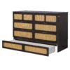 Queen Murphy Bed With Large Drawers - Espresso - Image 15