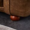 Marlon - Luxury Italian Leather Sofa - Brown / Rustic - Image 9