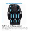 SL Type Pulley Guide, 2D Motor-Massage Manipulator-Space Saver Design, Track Sliding Zero Gravity Multifunction Massage Chair - Black - Image 6