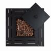 28" Square Fire Pit Table - Brown - Image 8