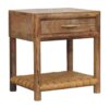 Regency - Woven Nightstand With Drawer - Light Brown - Image 2