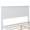 Full Modern Solid Wood Platform Bed - White - Image 3