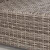 Outdoor Ottoman With Cushion - Gray - Image 3