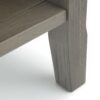 Acadian - Narrow Side Table - Farmhouse Gray - Image 5