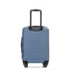 20" Carry On Luggage Lightweight Suitcase, Spinner Wheels - Blue - Image 7