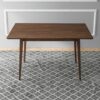 Levi - Modern Rectangular Dining Kitchen Table - Brown - Image 8