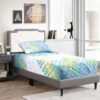 Deb - Twin Bed - Light Gray / White - Image 6