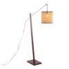 Arturo - Contemporary Floor Lamp - Walnut - Image 2