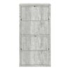 Bookshelf, Bookcase, Etagere, 5 Tier, For Office, Contemporary & Modern - Gray - Image 4