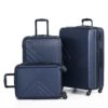 3 Piece Luggage Sets Lightweight Suitcase With Two Hooks, Spinner Wheels, Tsa Lock, (20/24/28) Navy - Image 27