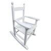 Children's Rocking Chair Indoor Or Outdoor, Suitable For Kids, Durable - White - Image 10
