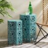 Eliana - Stylish Side Table - Teal - Image 5