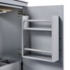Modern 20.3" Bathroom Vanity With Sink And Functional Storage - Gray - Image 22