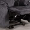 Sonet - Domino Reclining Chairs - Gray - Image 4
