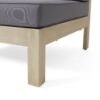 Brava - X Back Corner Chair - Light Gray - Image 8