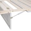Queen Murphy Bed Elegantly Designed With Large Drawers - White - Image 2