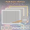 Aluminium Medicine Cabinet Mirror With LED Light And Defogging Function - Gray - Image 10