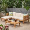 Cambridge - L Shape Sofa Set - Beige - Image 8