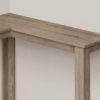 Corner Accent Console Table For Entryway, Contemporary And Modern - Taupe - Image 3