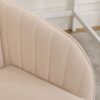 Adjustable Office Chair, Home Bedroom, Ergonomic Swivel Chair, Backrest Seat, Comfortable For Long Sitting - Khaki - Image 9