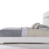 Naima - Queen High Gloss Bed - White - Image 2