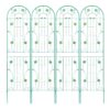2 Pack Metal Garden Trellis Rustproof Trellis For Climbing Plant Outdoor Flower Support - Green - Image 18
